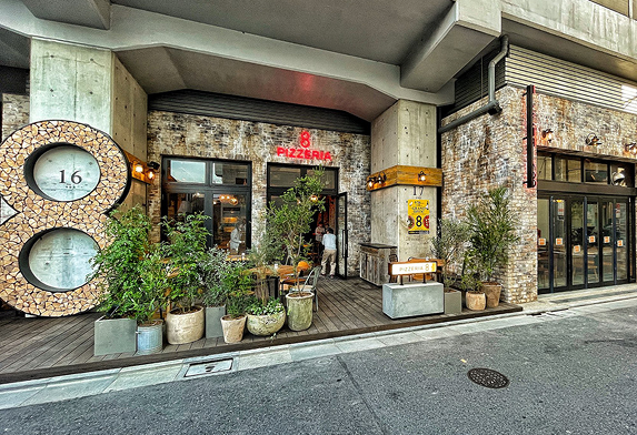 PIZZERIA 8 中目黒店